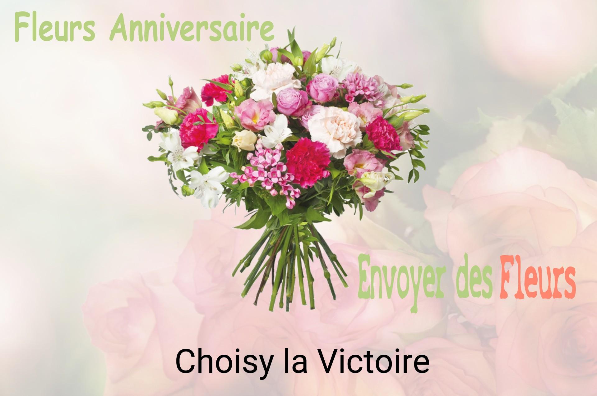 Bouquet de fleurs d’anniversaire livré à Choisy-la-Victoire